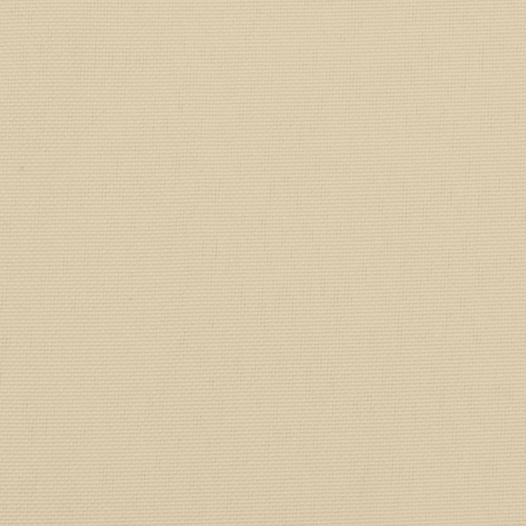Palettenkissen 3-tlg. Beige Stoff