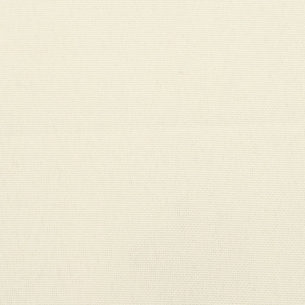 Palettenkissen 3-tlg. Creme Stoff