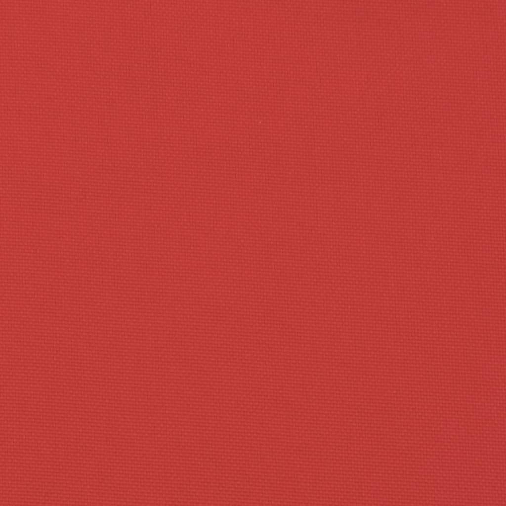 Gartenstuhlauflagen für Niedriglehner 2 Stk. Rot 100x50x3 cm