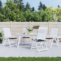 Thumbnail for vidaXL Gartenstuhl-Kissen 4 Stk. Schwarz 40x40x3 cm Oxford-Gewebe