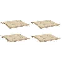 Thumbnail for Gartenstuhl-Kissen 4 Stk. Beige 40x40x3 cm Oxford-Gewebe