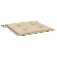 Thumbnail for Gartenstuhl-Kissen 4 Stk. Beige 40x40x3 cm Oxford-Gewebe