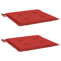 Thumbnail for Gartenstuhl-Kissen 2 Stk. Rot 50x50x3 cm Oxford-Gewebe