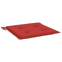 Thumbnail for Gartenstuhl-Kissen 2 Stk. Rot 50x50x3 cm Oxford-Gewebe