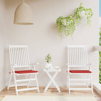 Thumbnail for Gartenstuhl-Kissen 2 Stk. Rot 50x50x3 cm Oxford-Gewebe