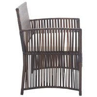 Thumbnail for 4-tlg. Garten-Lounge-Set mit Auflage Poly Rattan Braun