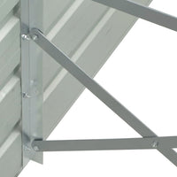 Thumbnail for Garten-Hochbeet Verzinkter Stahl 480x80x77 cm Grau