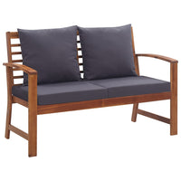 Thumbnail for Garten-Lounge-Set mit Auflagen 4-tlg. Massivholz Akazie