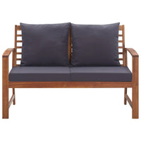 Thumbnail for Garten-Lounge-Set mit Auflagen 4-tlg. Massivholz Akazie