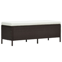 Thumbnail for 3-tlg. Garten-Lounge-Set mit Auflagen Poly Rattan Braun