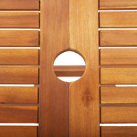 Thumbnail for Gartentisch Klappbar 135x85x75 cm Massivholz Akazie