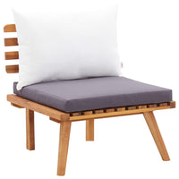 Thumbnail for 5-tlg. Garten-Lounge-Set Massivholz Akazie