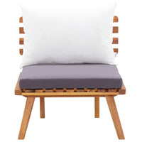 Thumbnail for 5-tlg. Garten-Lounge-Set Massivholz Akazie