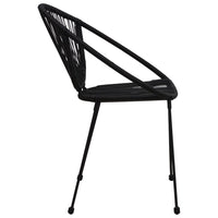 Thumbnail for 3-tlg. Bistro-Set PVC Rattan Schwarz