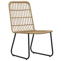 Thumbnail for 3-tlg. Bistro-Set Poly Rattan Eiche