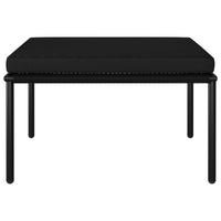 Thumbnail for 8-tlg. Garten-Lounge-Set mit Auflagen Schwarz PVC