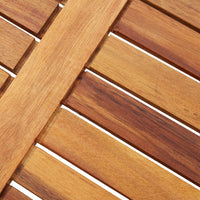 Thumbnail for Garten-Couchtisch Klappbar 40x40x40 cm Massivholz Akazie