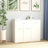 Thumbnail for Sideboard Weiß 88x30x70 cm Holzwerkstoff