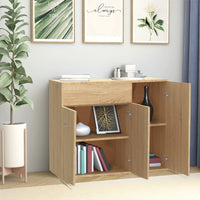 Thumbnail for Sideboard Sonoma-Eiche 88x30x70 cm Holzwerkstoff