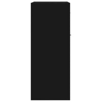 Thumbnail for Sideboard Schwarz 60x30x75 cm Holzwerkstoff