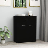 Thumbnail for Sideboard Schwarz 60x30x75 cm Holzwerkstoff