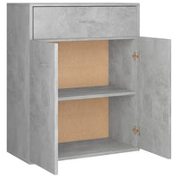 Thumbnail for Sideboard Betongrau 60x30x75 cm Holzwerkstoff