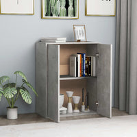 Thumbnail for Sideboard Betongrau 60x30x75 cm Holzwerkstoff
