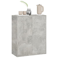 Thumbnail for Sideboard Betongrau 60x30x75 cm Holzwerkstoff