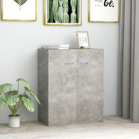 Thumbnail for Sideboard Betongrau 60x30x75 cm Holzwerkstoff