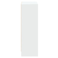 Thumbnail for Bücherregal Weiß 60x24x76 cm Holzwerkstoff