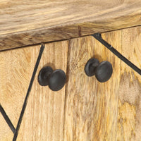 Thumbnail for Sideboard 118x30x75 cm Massivholz Mango