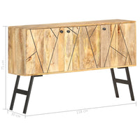 Thumbnail for Sideboard 118x30x75 cm Massivholz Mango