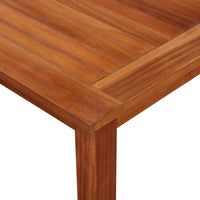 Thumbnail for Gartentisch 85x85x74 cm Massivholz Akazie