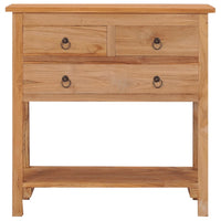 Thumbnail for Sideboard 78x35x80 cm Massivholz Teak