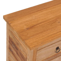 Thumbnail for Sideboard 78x35x80 cm Massivholz Teak