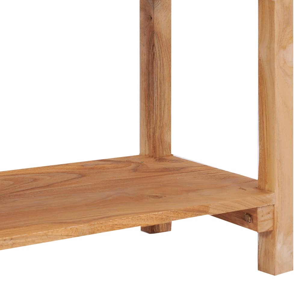 Sideboard 78x35x80 cm Massivholz Teak