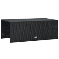 Thumbnail for 6-tlg. Garten-Lounge-Set mit Auflagen Poly Rattan Schwarz