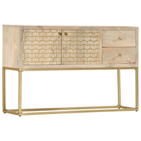 Thumbnail for Sideboard Golden 120x30x75 cm Massivholz Mango