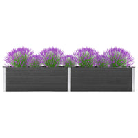 Thumbnail for Garten-Hochbeet 300 x 50 x 54 cm WPC Grau