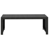 Thumbnail for 5-tlg. Garten-Lounge-Set mit Auflagen Poly Rattan Schwarz