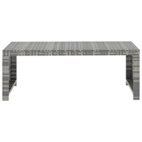 Thumbnail for 5-tlg. Garten-Lounge-Set mit Auflagen Poly Rattan Grau