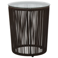 Thumbnail for 3-tlg. Bistro-Set mit Kissen PE-Rattan Braun