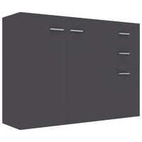 Thumbnail for Sideboard Grau 105x30x75 cm Holzwerkstoff