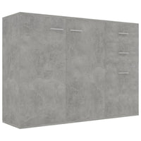 Thumbnail for Sideboard Betongrau 105x30x75 cm Holzwerkstoff