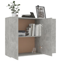 Thumbnail for Sideboard Betongrau 105x30x75 cm Holzwerkstoff