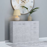 Thumbnail for Sideboard Betongrau 105x30x75 cm Holzwerkstoff