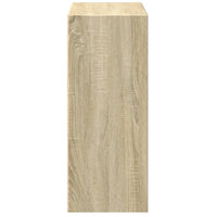 Thumbnail for Bücherregal 2 Fächer Sonoma-Eiche 40x30x76,5 cm Holzwerkstoff