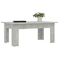 Thumbnail for Couchtisch Betongrau 100x60x42 cm Holzwerkstoff