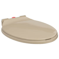 Thumbnail for Toilettensitz mit Absenkautomatik Quick-Release Beige Oval