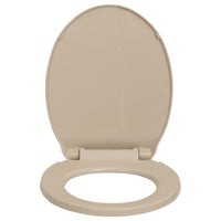 Thumbnail for Toilettensitz mit Absenkautomatik Quick-Release Beige Oval